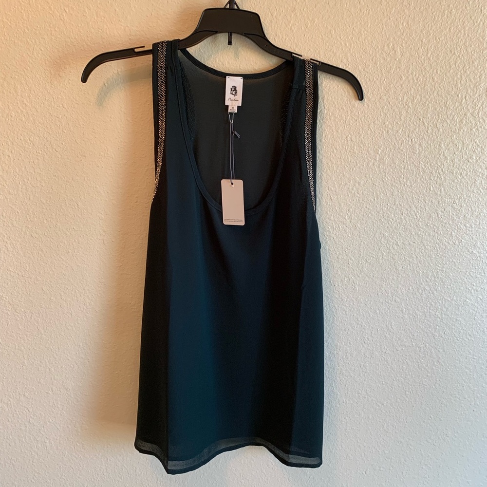 NWT Dark Green Flawless Tank from Vici- medium